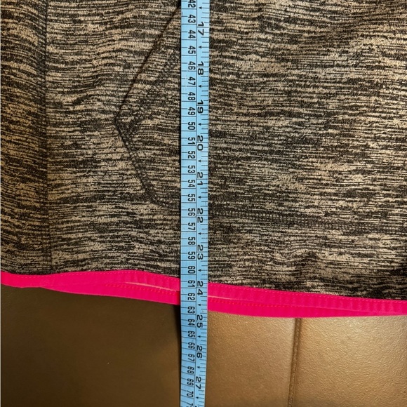 DANSKIN NWOT Pink Black And Gray Hoodie Hooded Sweatshirt Jacket Coat Dri Layer - Picture 9 of 14